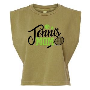 Tennis Mom Gift For Tennis Playing Mom Gift Tennis Gift Garment-Dyed Women's Muscle Tee