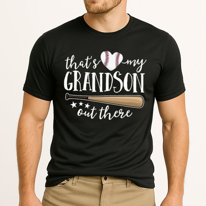 That's My Grandson Out There Baseball Cooling Performance Crew T-Shirt