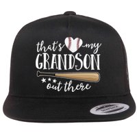 That's My Grandson Out There Baseball Flatbill Hat