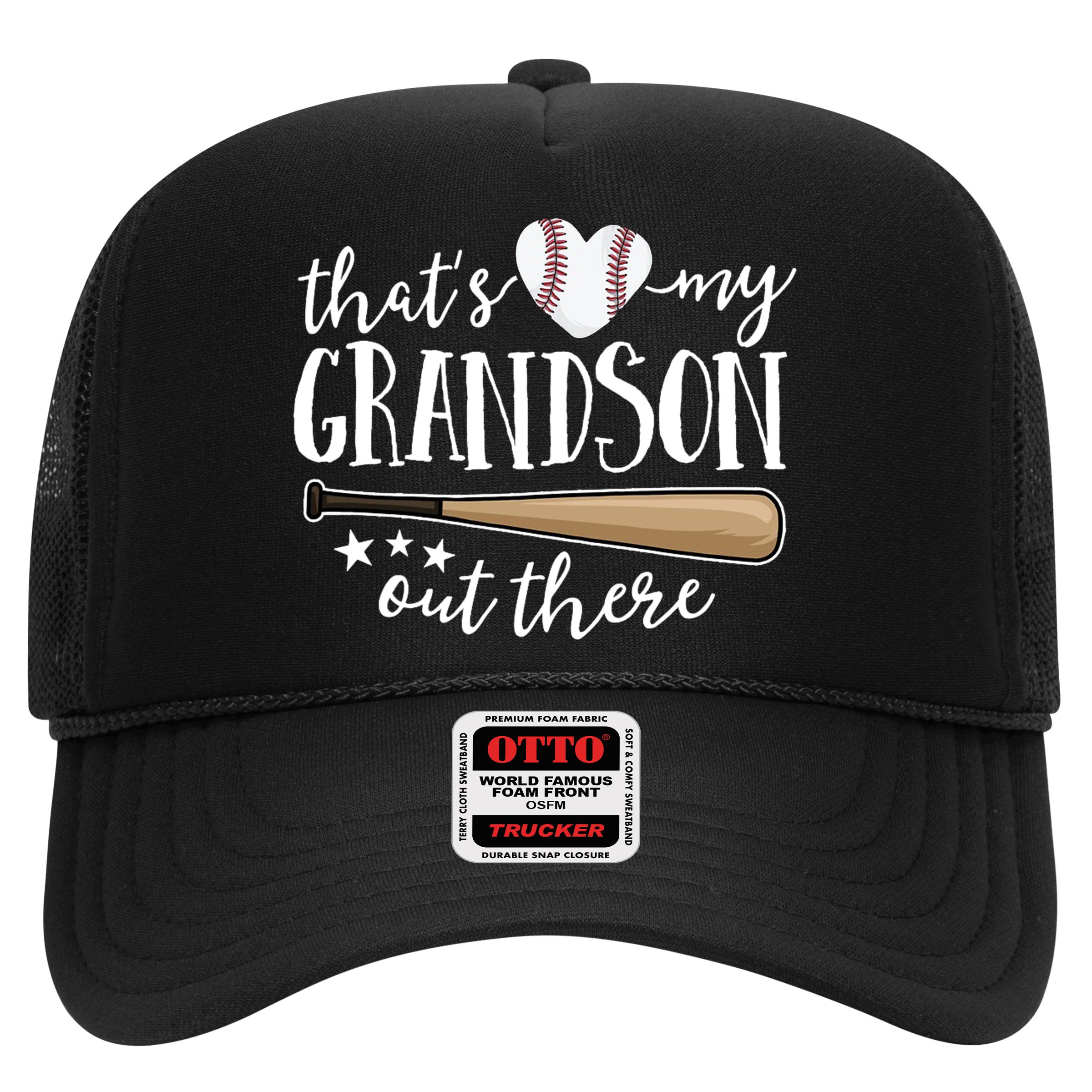 That's My Grandson Out There Baseball Hat