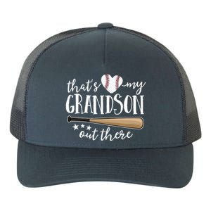 That's My Grandson Out There Baseball Yupoong Adult 5-Panel Trucker Hat