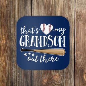 That's My Grandson Out There Baseball Coaster