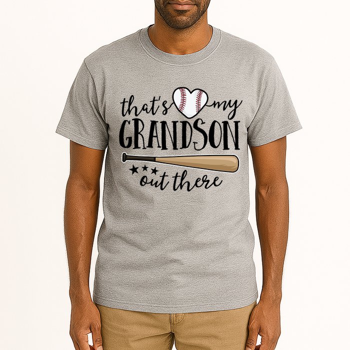 That's My Grandson Out There Baseball Tall T-Shirt
