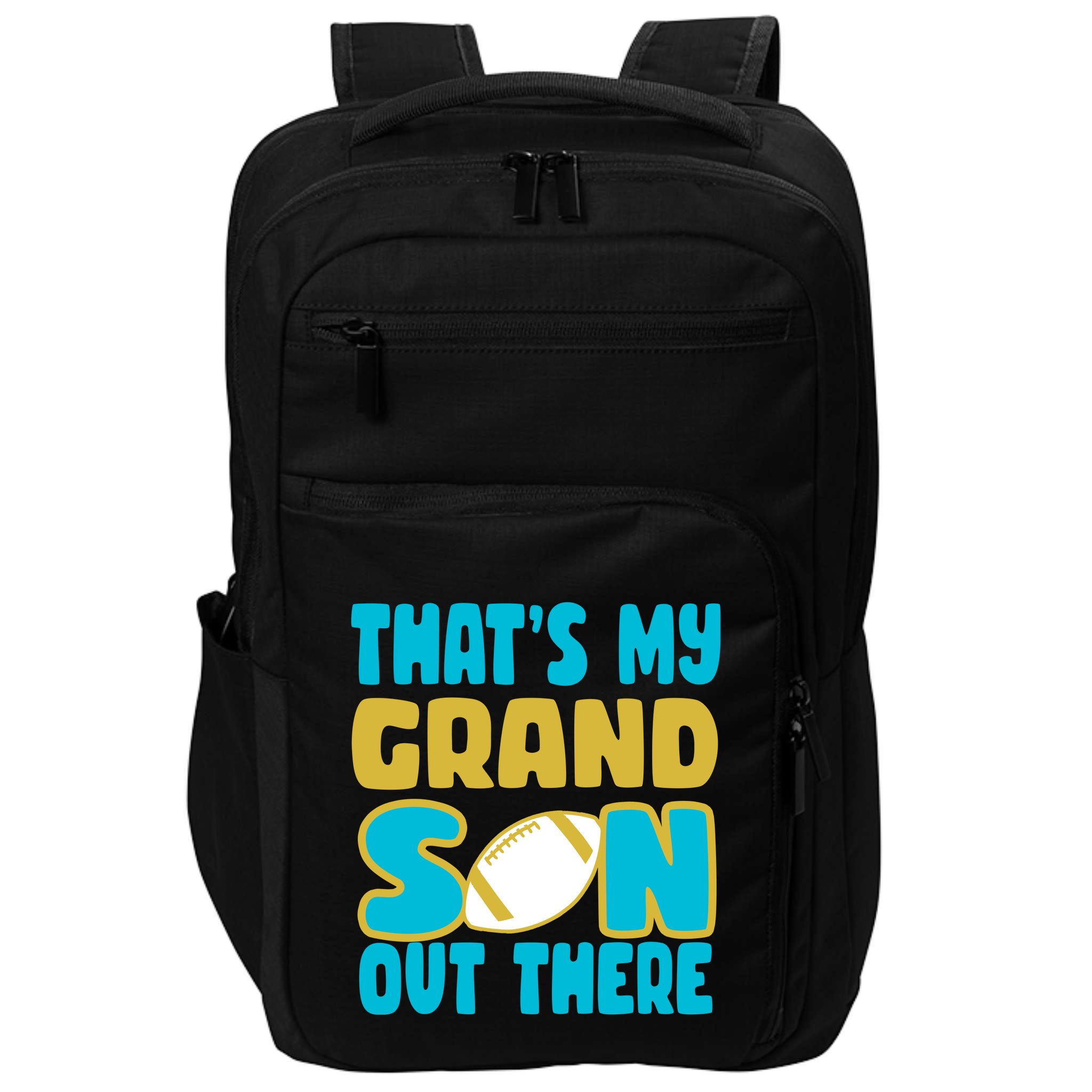 That's My Grandson Out There Football Impact Tech Backpack