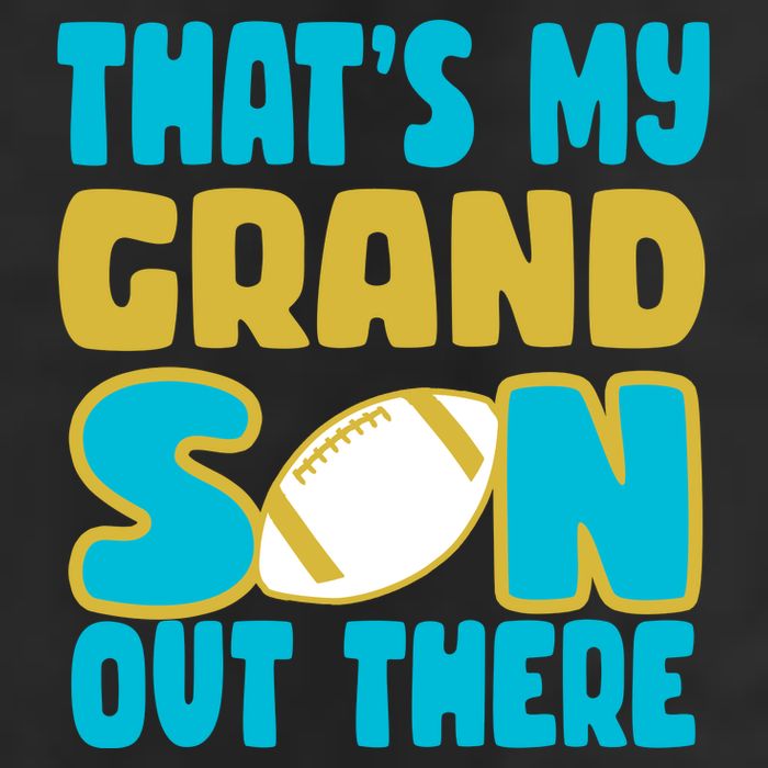 That's My Grandson Out There Football Adult Drive Performance Visor