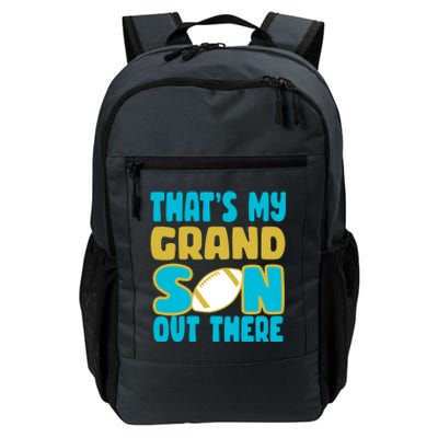 That's My Grandson Out There Football Daily Commute Backpack