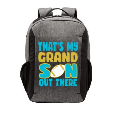 That's My Grandson Out There Football Vector Backpack