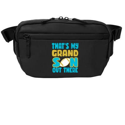 That's My Grandson Out There Football Crossbody Pack