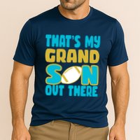 That's My Grandson Out There Football Cooling Performance Crew T-Shirt