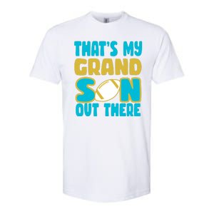 That's My Grandson Out There Football Softstyle CVC T-Shirt