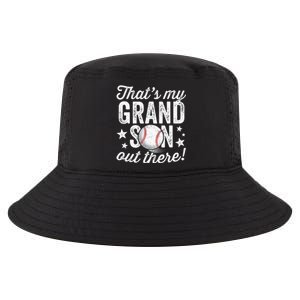 Thats My Grandson Out There Baseball Grandma Cool Comfort Performance Bucket Hat