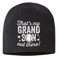 Thats My Grandson Out There Baseball Grandma Sustainable Beanie