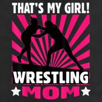 That's My Girl Girls Wrestling Wrestling Mom 7 Panel Mesh Trucker Snapback Hat