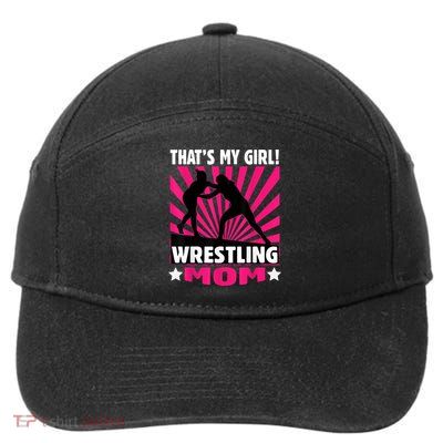 That's My Girl Girls Wrestling Wrestling Mom 7-Panel Snapback Hat