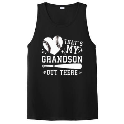 ThatS My Grandson Out There Baseball Grandma MotherS Day PosiCharge Competitor Tank