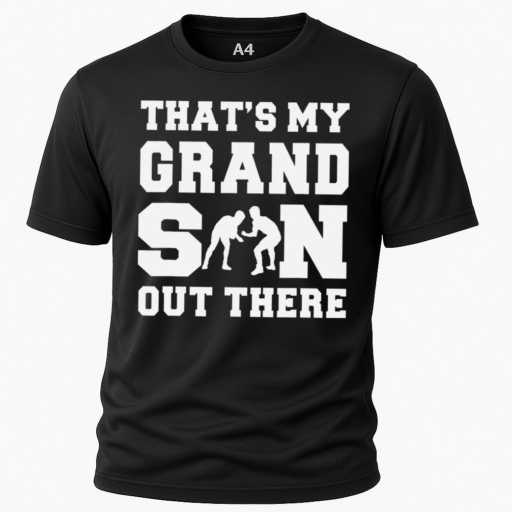 That's My Grandson Out There Wrestling  Cooling Performance Crew T-Shirt