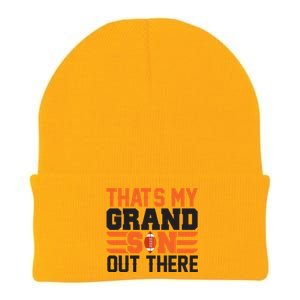 That's My Grand Son Out There Graphic Knit Cap Winter Beanie