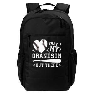 Thats My Grandson Out There Baseball Grandma Daily Commute Backpack