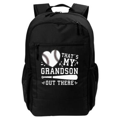 Thats My Grandson Out There Baseball Grandma Daily Commute Backpack