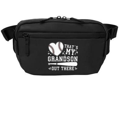 Thats My Grandson Out There Baseball Grandma Crossbody Pack