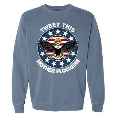 Trump Merica Gift Trump Merica Gift Funny Cute Gift Garment-Dyed Sweatshirt