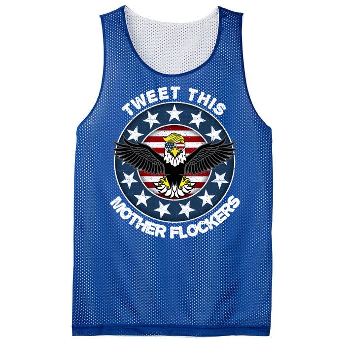 Trump Merica Gift Trump Merica Gift Funny Cute Gift Mesh Reversible Basketball Jersey Tank