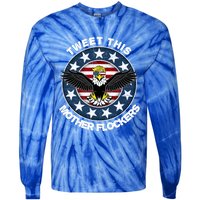 Trump Merica Gift Trump Merica Gift Funny Cute Gift Tie-Dye Long Sleeve Shirt