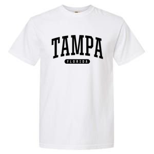 Tampa Meaningful Gift College University Style Fl Usa Garment-Dyed Heavyweight T-Shirt