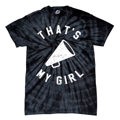 ThatS My Girl Cheerleading Tie-Dye T-Shirt