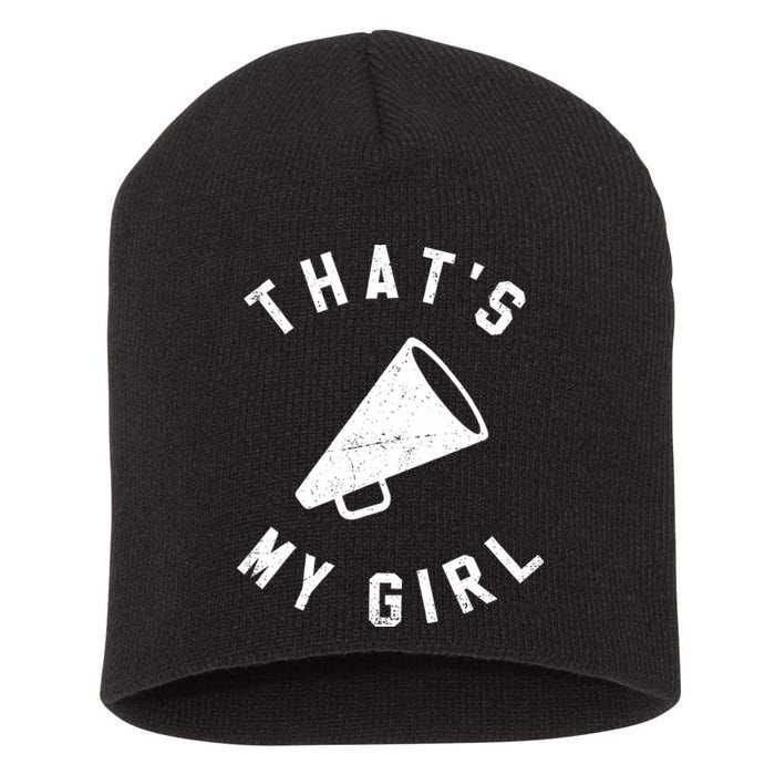 ThatS My Girl Cheerleading Short Acrylic Beanie