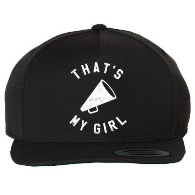 ThatS My Girl Cheerleading Wool Snapback Cap