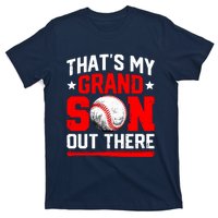 That's My Grandson Out There Grandparent Baseball Mama Papa T-Shirt