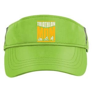 Triathlon Mom Gift Adult Drive Performance Visor