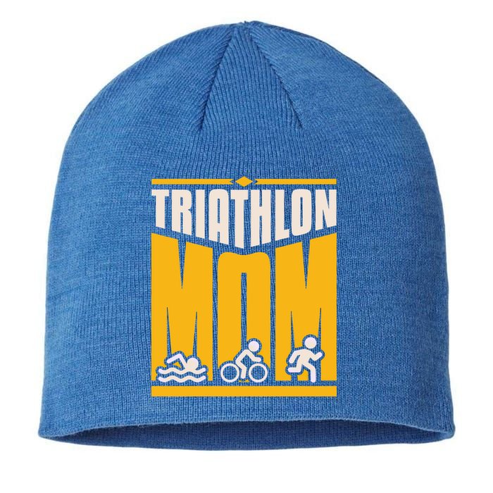 Triathlon Mom Gift Sustainable Beanie