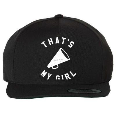 ThatS My Girl Cheerleading Wool Snapback Cap