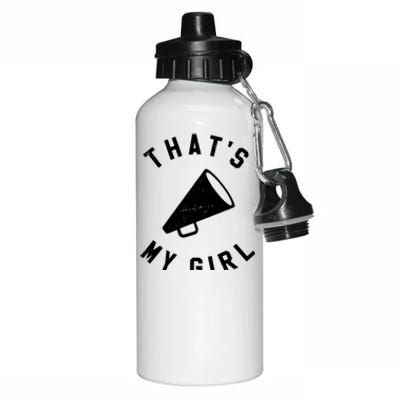 ThatS My Girl Cheerleading Aluminum Water Bottle 