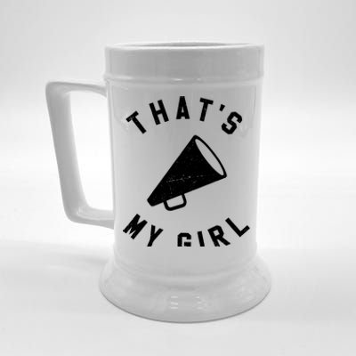 ThatS My Girl Cheerleading Beer Stein