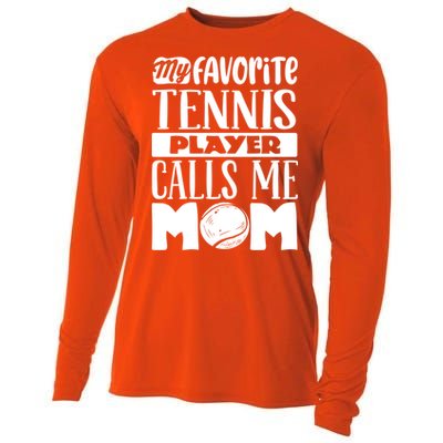 Tennis Mom Gift Tennis Lover Gift Cooling Performance Long Sleeve Crew