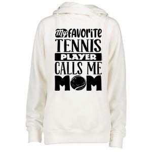 Tennis Mom Gift Tennis Lover Gift Womens Funnel Neck Pullover Hood