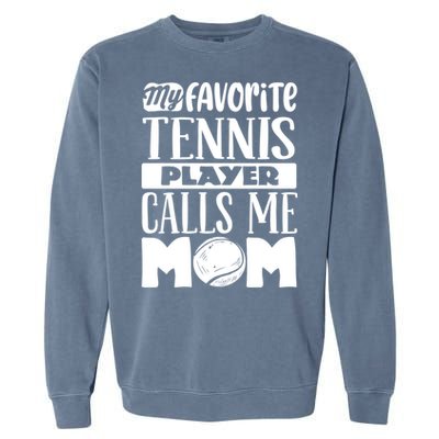 Tennis Mom Gift Tennis Lover Gift Garment-Dyed Sweatshirt