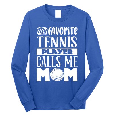 Tennis Mom Gift Tennis Lover Gift Long Sleeve Shirt