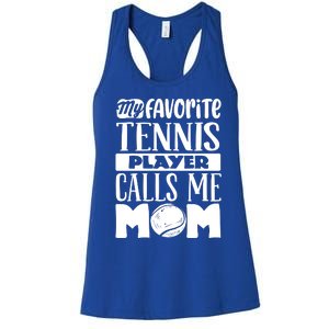 Tennis Mom Gift Tennis Lover Gift Women's Racerback Tank