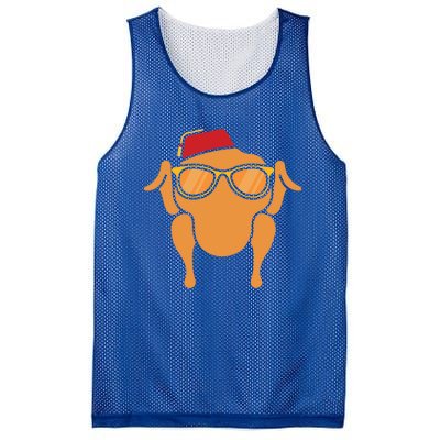 Thanksgiving Meaningful Gift Turkey Head Funny Gift For Friends Cool Gift Mesh Reversible Basketball Jersey Tank