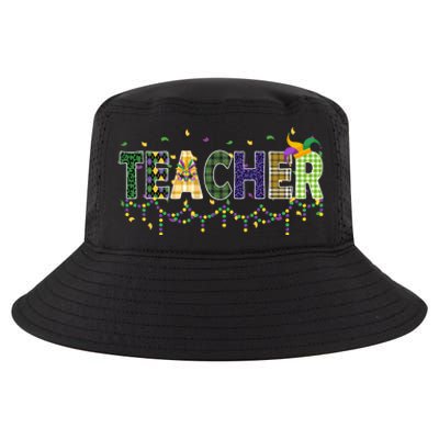 Teacher Mardi Gras Celebration Cool Comfort Performance Bucket Hat