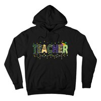 Teacher Mardi Gras Celebration Hoodie