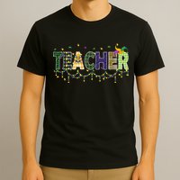 Teacher Mardi Gras Celebration T-Shirt