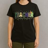 Teacher Mardi Gras Celebration T-Shirt