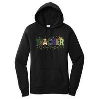 Teacher Mardi Gras Celebration Women's Pullover Hoodie