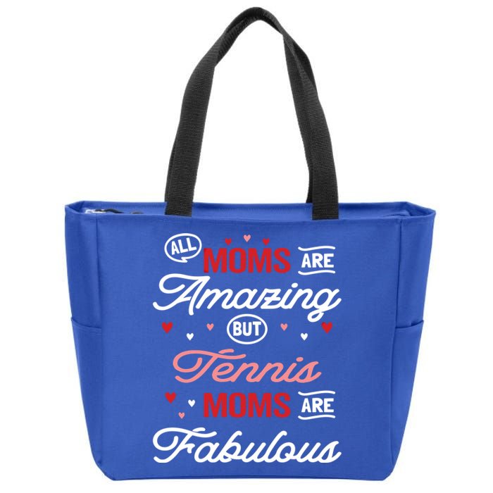 Tennis Mom Gift Zip Tote Bag