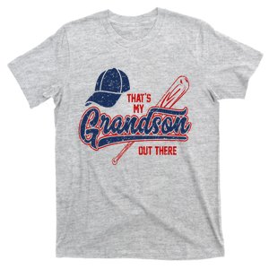 That's My Grandson Out There Baseball Inspired Double Play T-Shirt